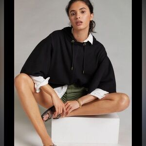 Anthropologie Maeve hooded poncho size xs euc